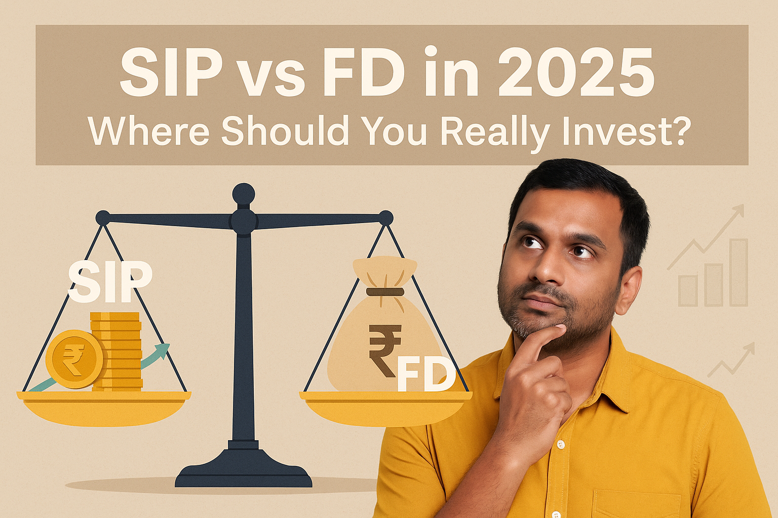 SIP vs FD in 2025 – Where Should You Really Invest?